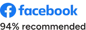 Facebook 94% Recommended