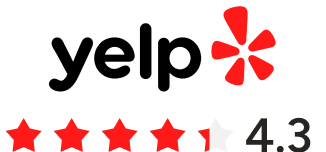Yelp Reviews 4.3 Stars
